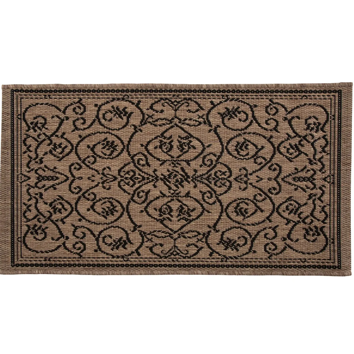 Plow & Hearth Area Rugs>Veranda Scroll Indoor/Outdoor Rug, 2' x 3'7"