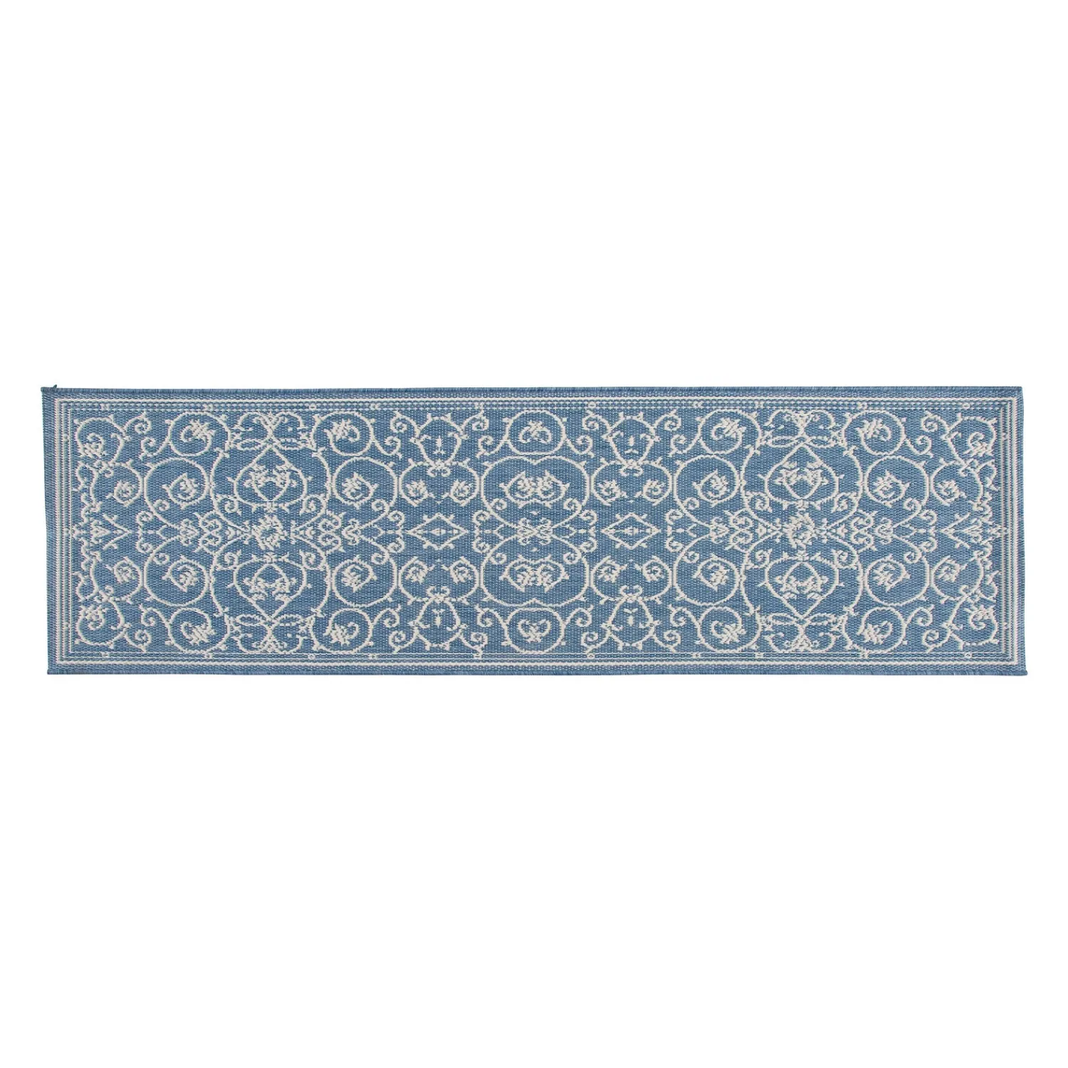Plow & Hearth Area Rugs>Veranda Scroll Indoor/Outdoor Runner, 2'3"x 7'10"