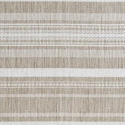 Plow & Hearth Area Rugs>Veranda Striped Indoor/Outdoor Polypropylene Runner, 2'3" x11'9"