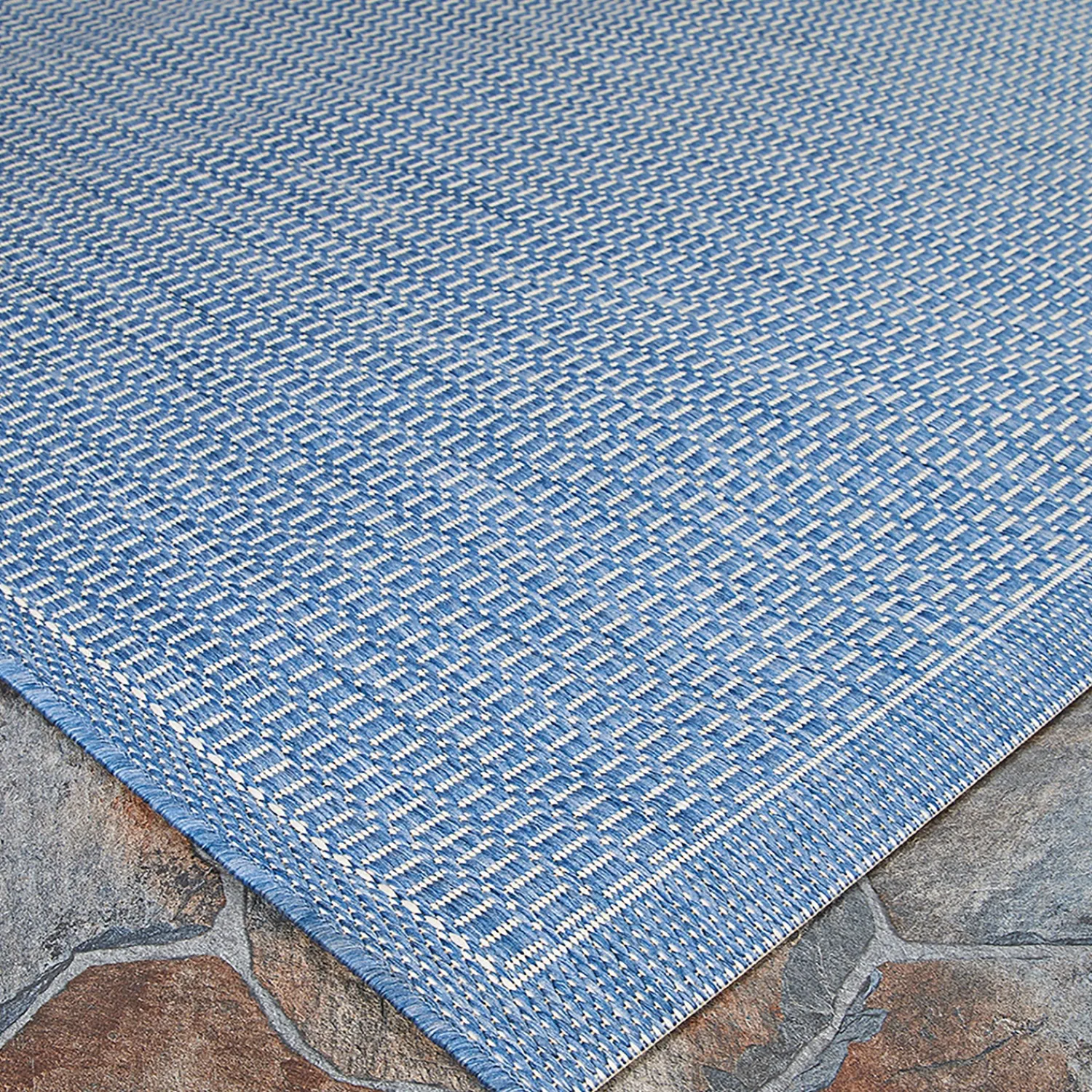 Plow & Hearth Area Rugs>Veranda Textured Indoor/Outdoor Polypropylene Rug, 5'3" x 7'6"