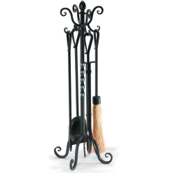 Plow & Hearth Fireplace Tool Sets>Victorian Fireplace Tool Set Black