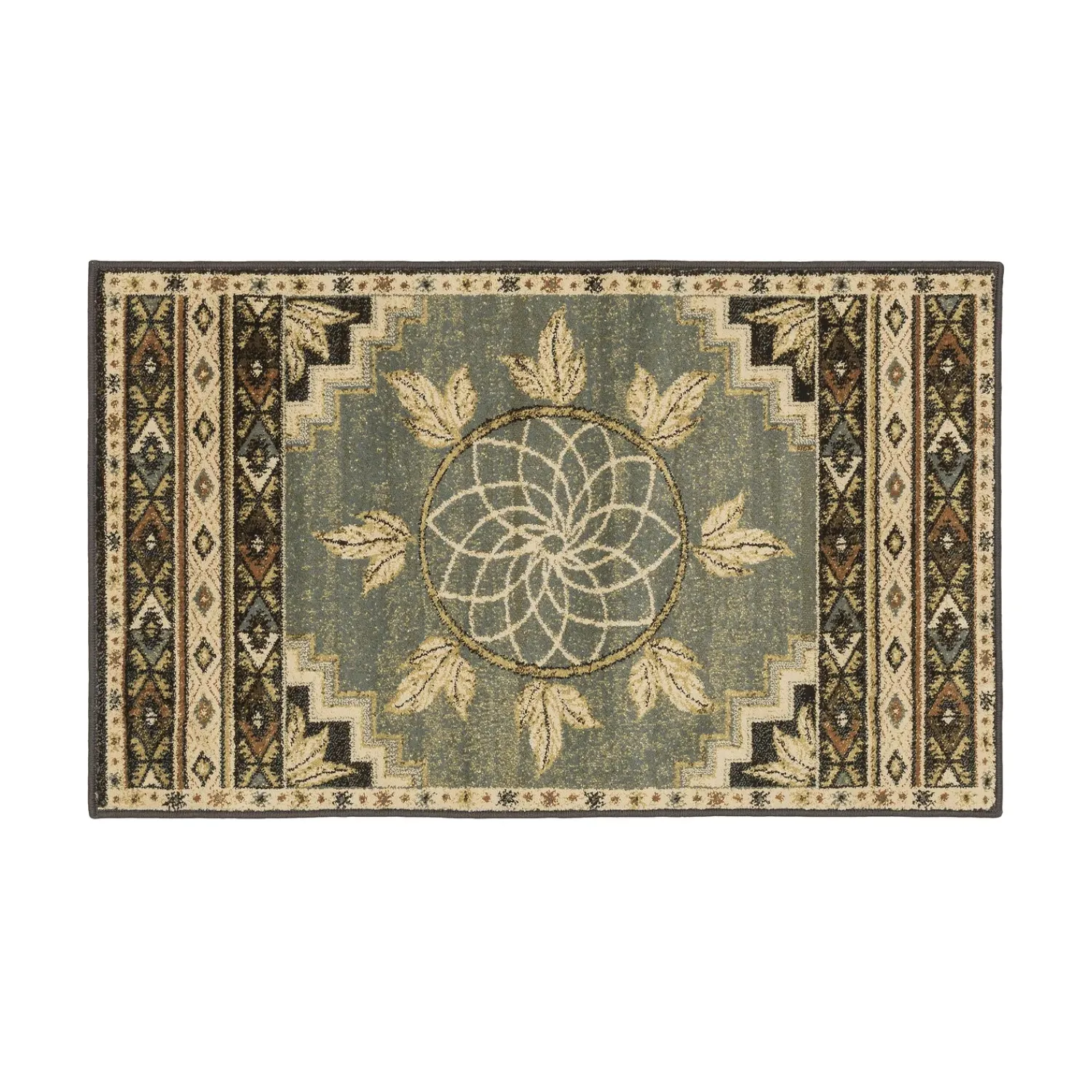 Plow & Hearth Area Rugs|Hearth Rugs>Vista Ancient Sign Rug, 30" x 50"