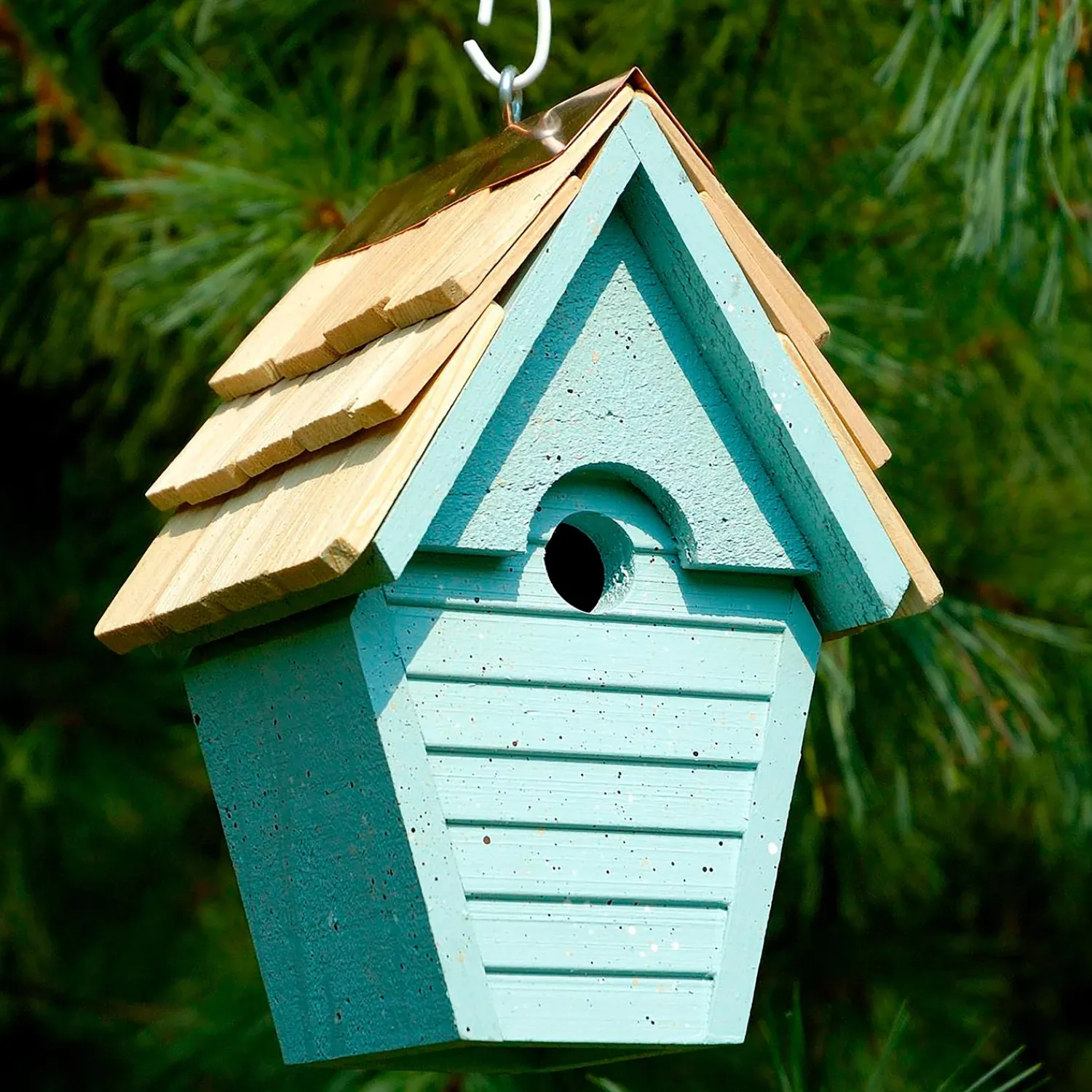 Plow & Hearth Birdhouses>Warbling Wren Birdhouse