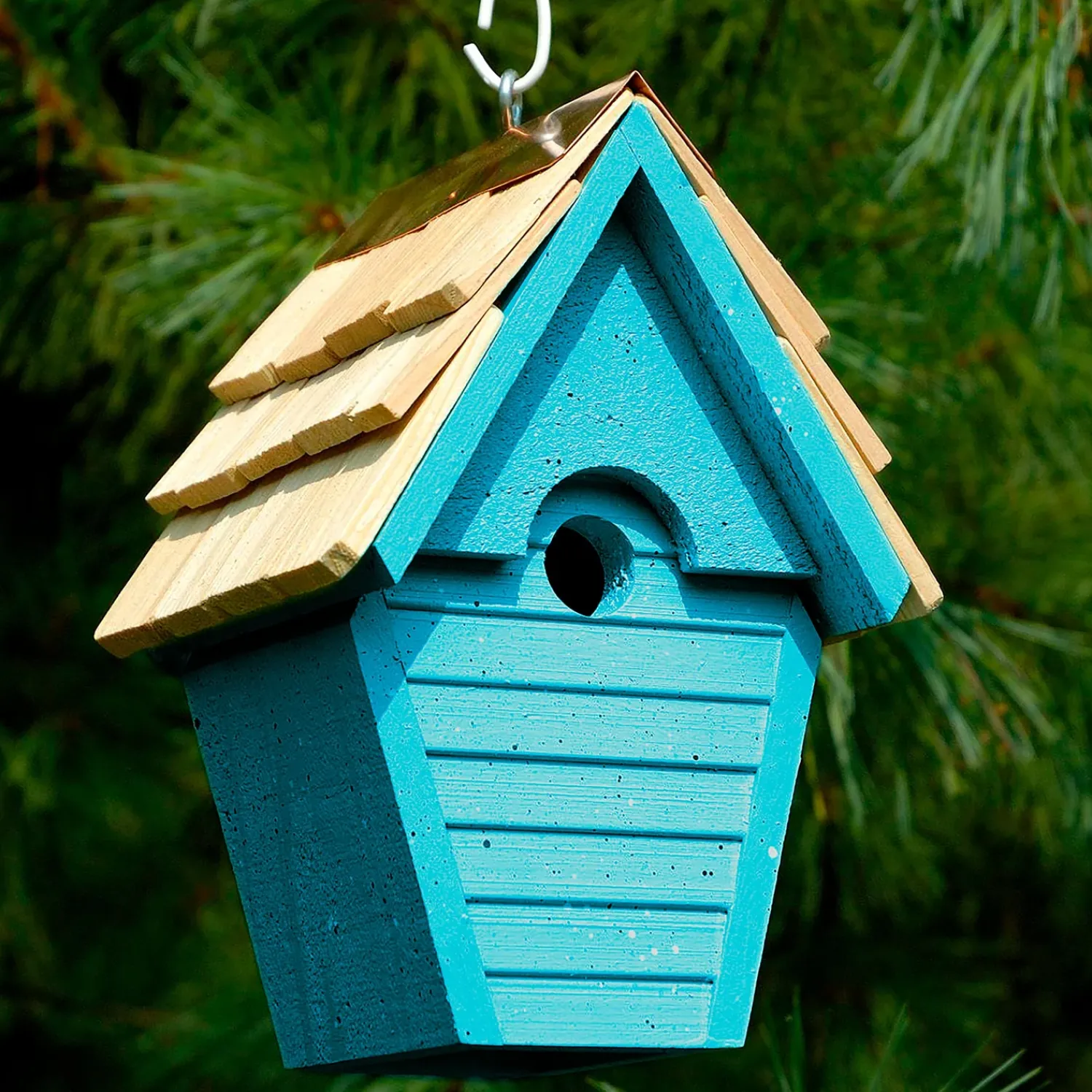 Plow & Hearth Birdhouses>Warbling Wren Birdhouse