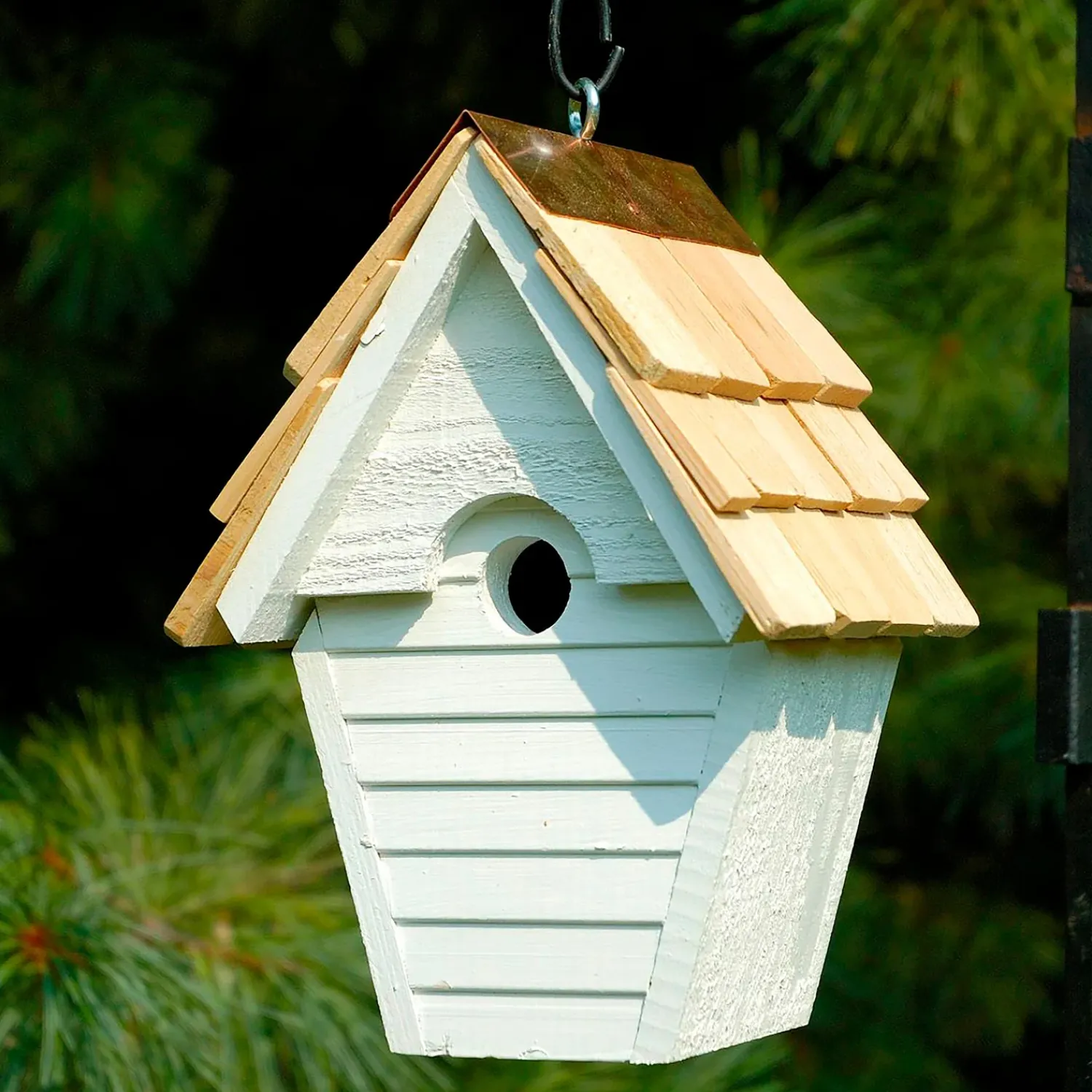 Plow & Hearth Birdhouses>Warbling Wren Birdhouse