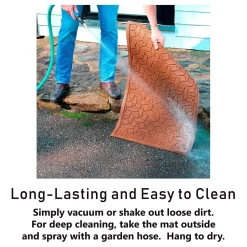 Plow & Hearth Waterhog Doormats>Waterhog Indoor/Outdoor Cubes Doormat, 4' x 6'