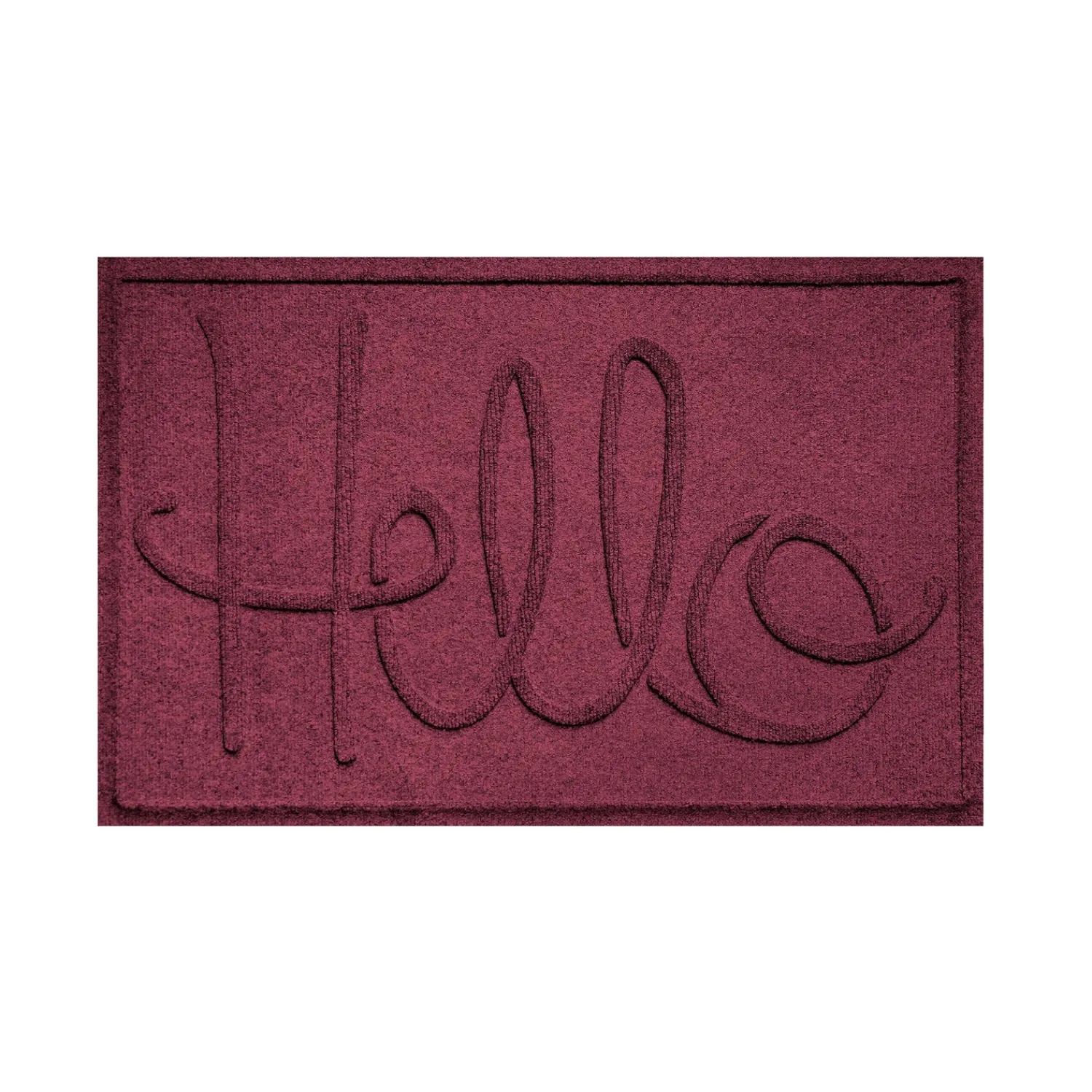 Plow & Hearth Waterhog Doormats>Waterhog Indoor/Outdoor Hello Doormat, 2' x 3'