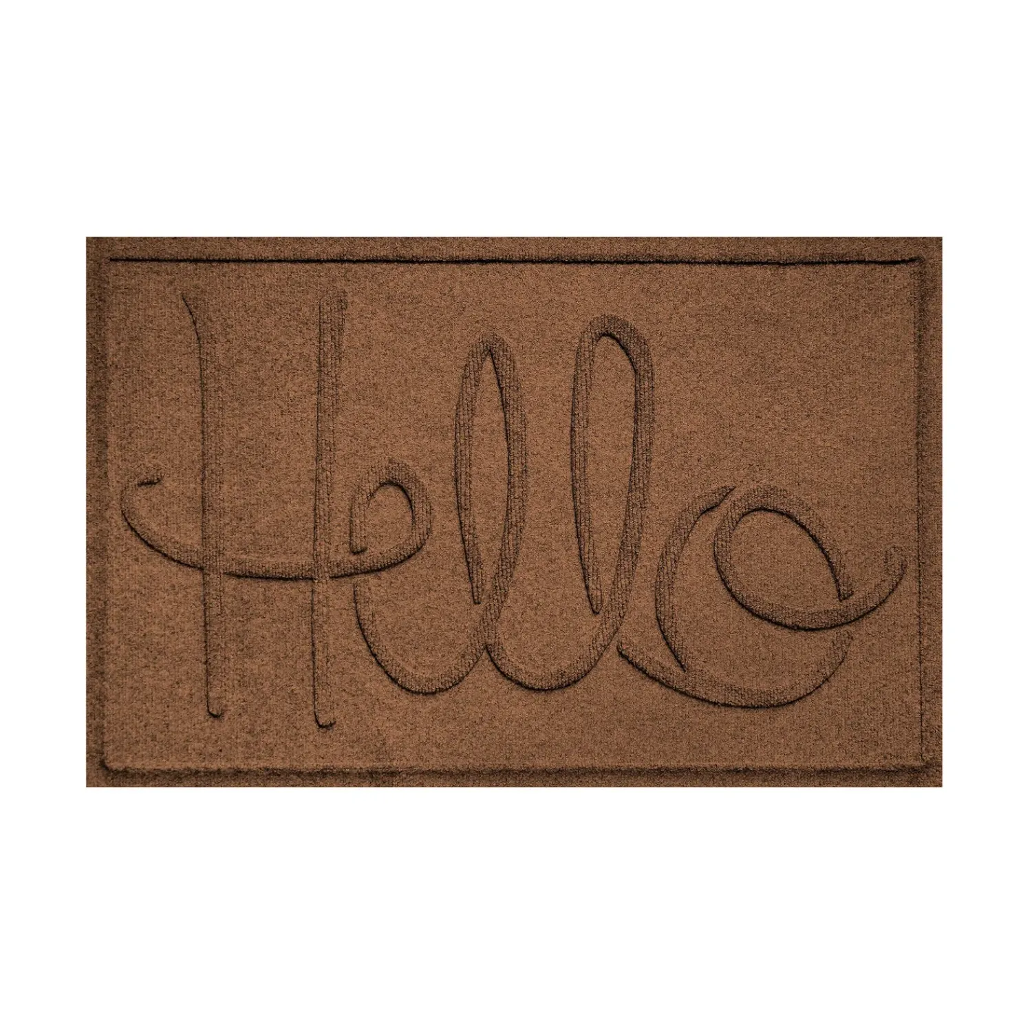 Plow & Hearth Waterhog Doormats>Waterhog Indoor/Outdoor Hello Doormat, 2' x 3'