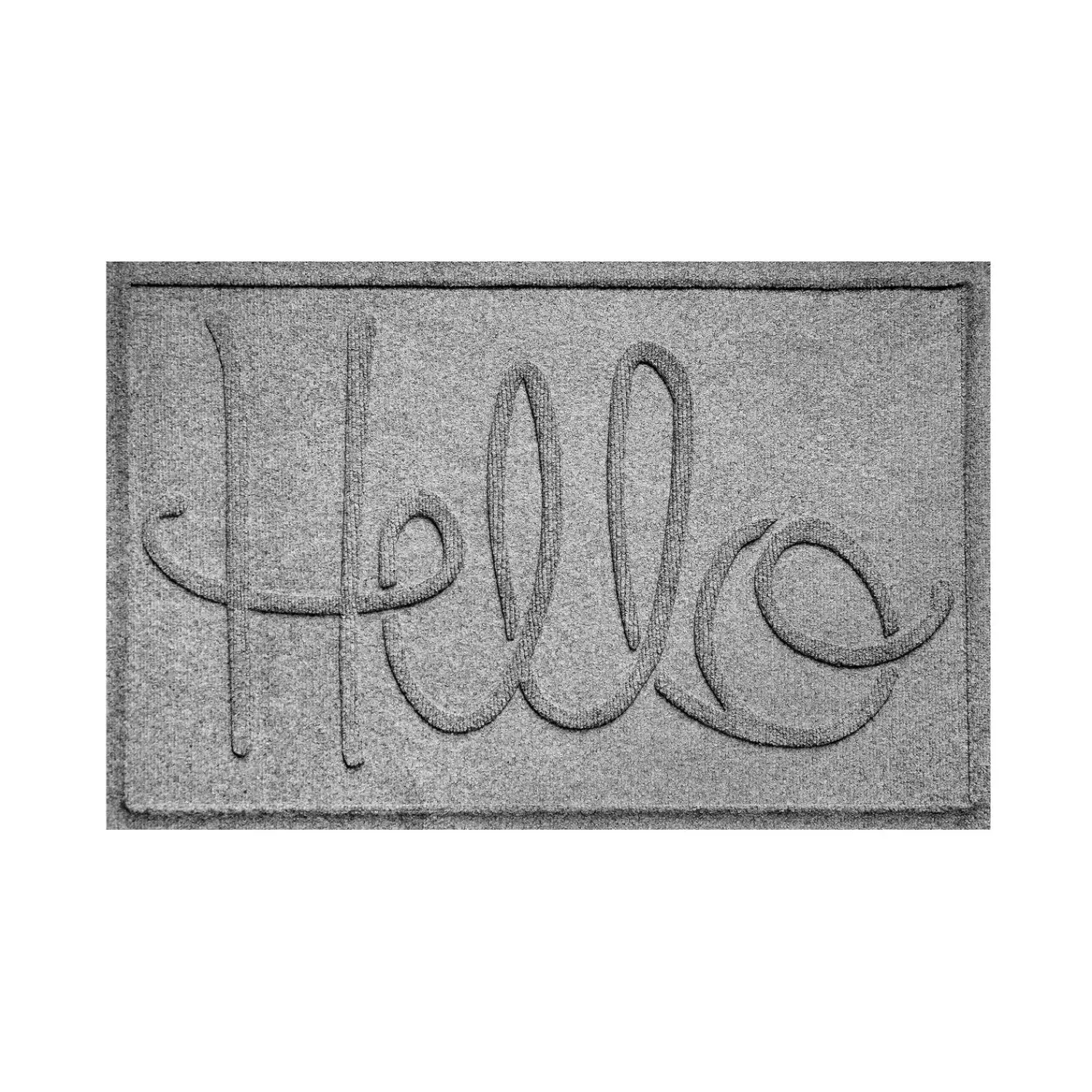 Plow & Hearth Waterhog Doormats>Waterhog Indoor/Outdoor Hello Doormat, 2' x 3'