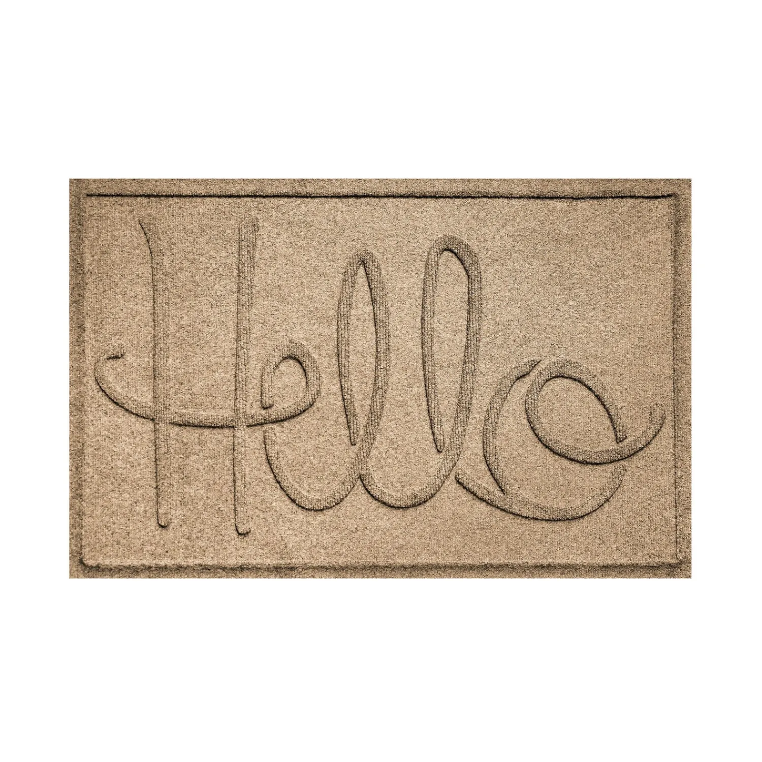 Plow & Hearth Waterhog Doormats>Waterhog Indoor/Outdoor Hello Doormat, 2' x 3'