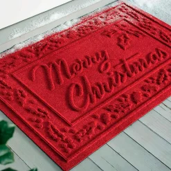 Plow & Hearth Waterhog Doormats>Waterhog Merry Christmas Doormat, 20" x 30"