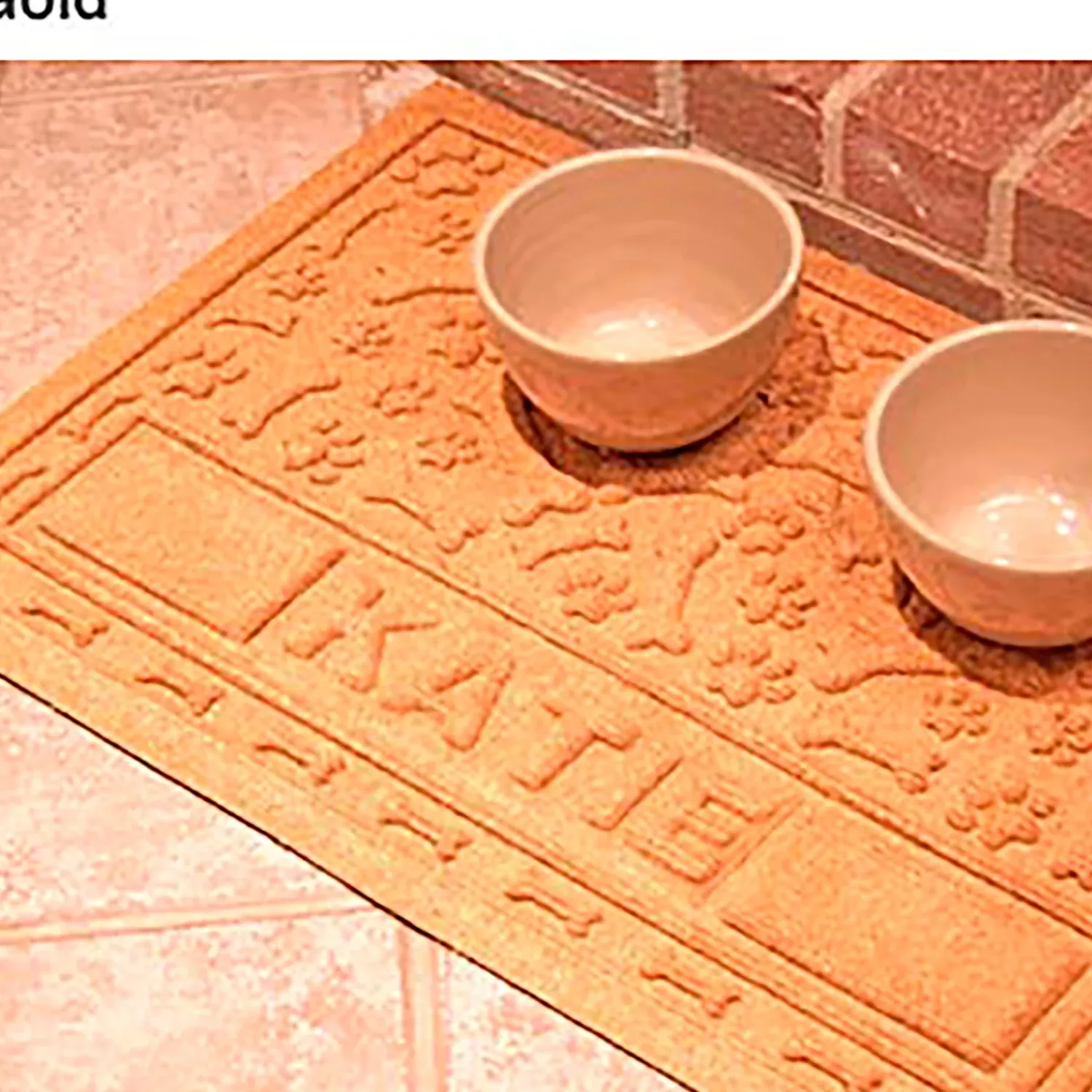 Plow & Hearth Pet Products|Waterhog Doormats>Waterhog® Personalized Pet Mat