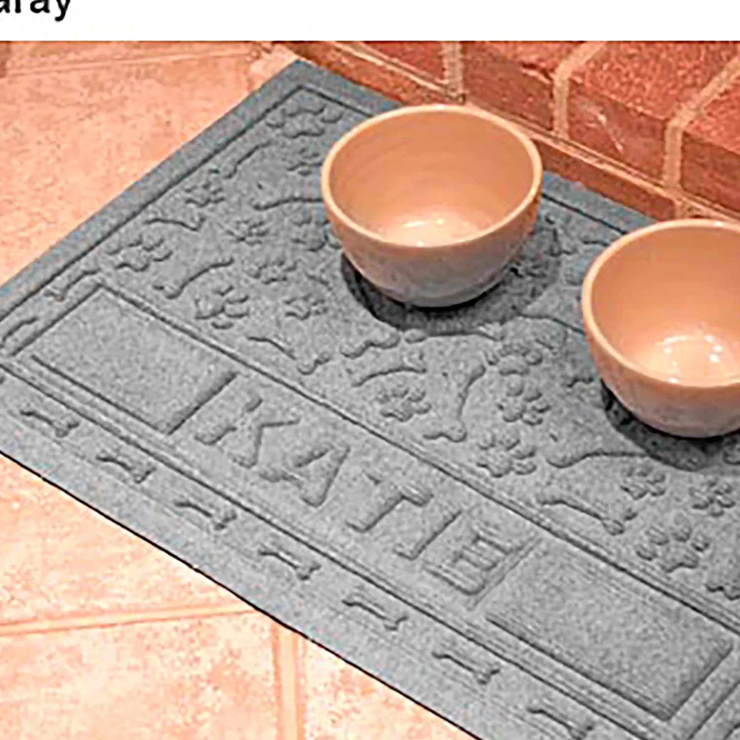 Plow & Hearth Pet Products|Waterhog Doormats>Waterhog® Personalized Pet Mat
