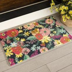 Plow & Hearth Waterhog Doormats>Waterhog Printed Doormat, Fresh Picked Pattern