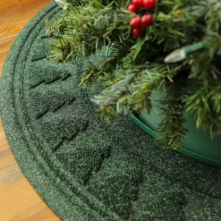 Plow & Hearth Waterhog Doormats>Waterhog Spill-Proof Christmas Tree Mat