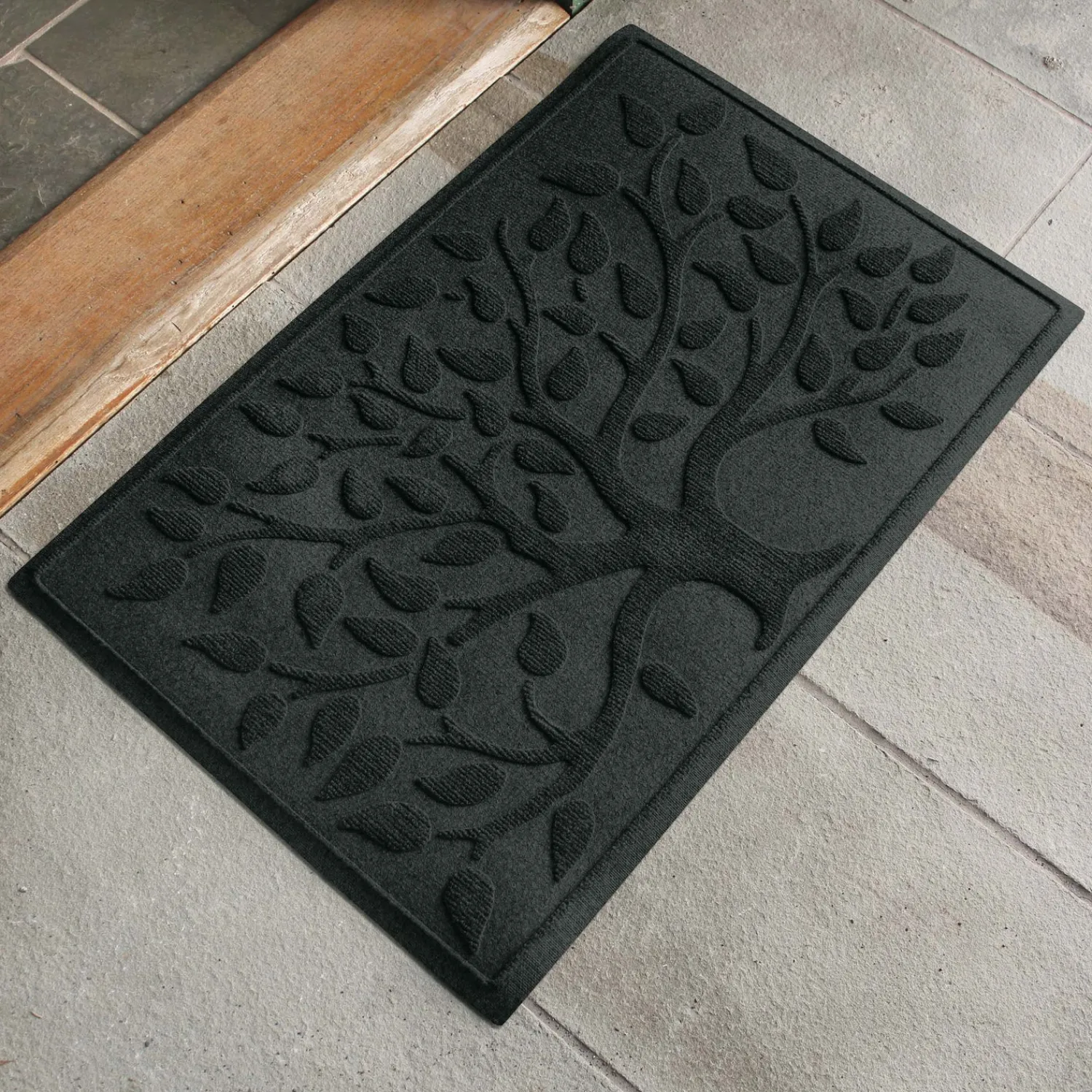 Plow & Hearth Waterhog Doormats>Waterhog Tree of Life Doormat, 2' x 3'