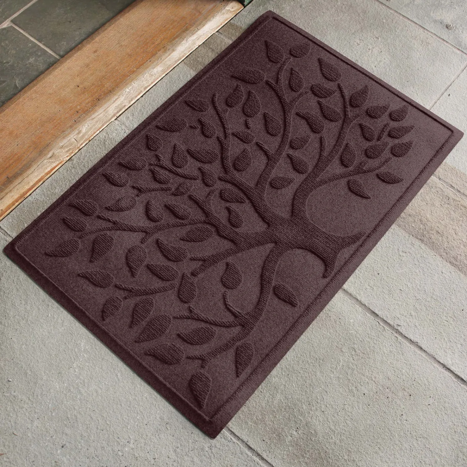 Plow & Hearth Waterhog Doormats>Waterhog Tree of Life Doormat, 2' x 3'