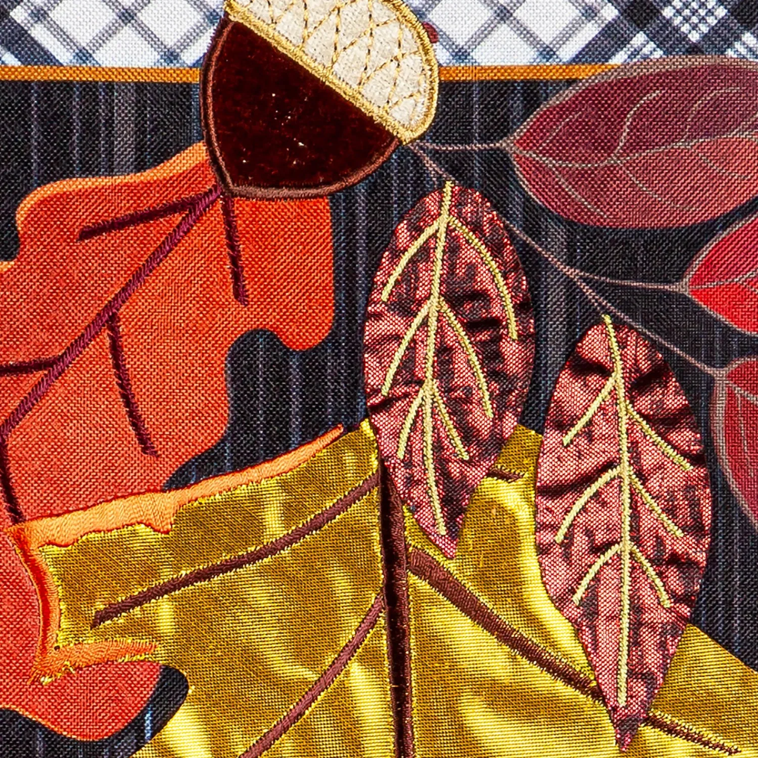 Plow & Hearth Garden Flags>Welcome Autumn Linen Garden Flag