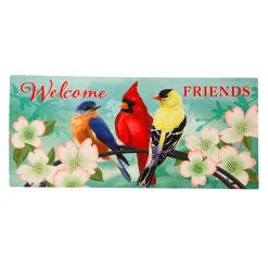 Plow & Hearth Interchangeable Mats>Welcome Friends Sassafras Switch Mat