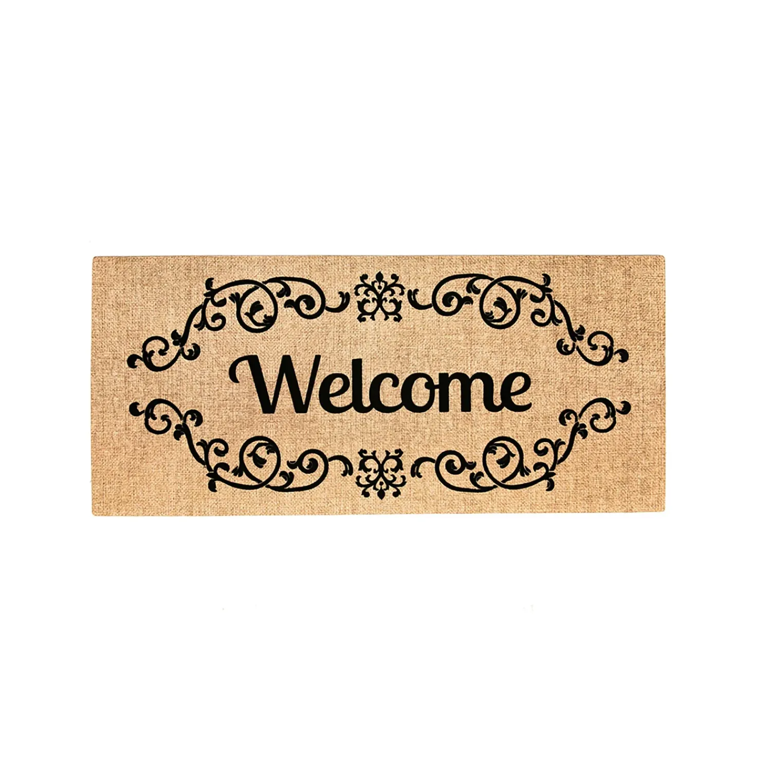 Plow & Hearth Interchangeable Mats>Welcome Scroll Sassafras Switch Mat