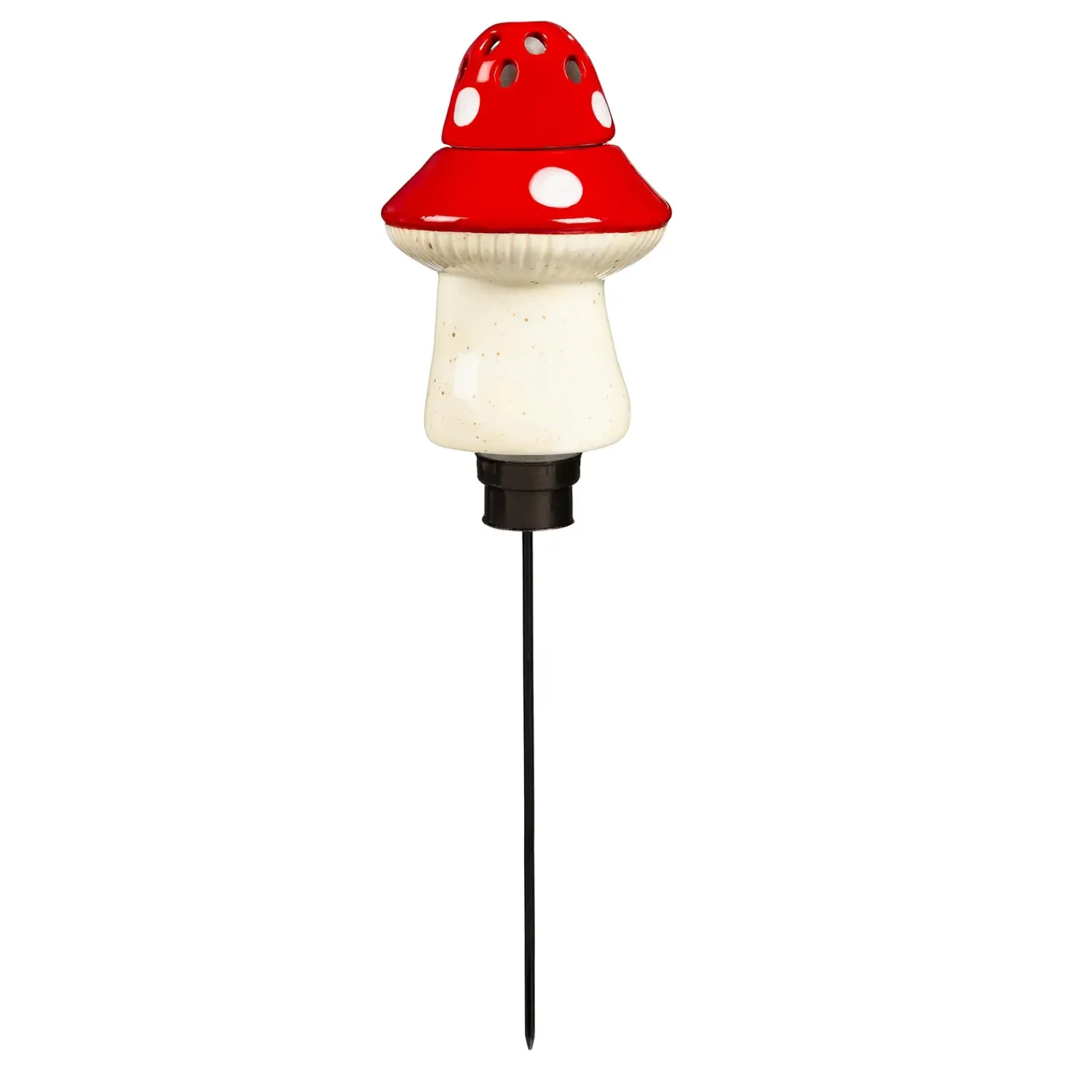 Plow & Hearth Eco-Friendly Pest Control>Whimsical Ceramic Fruit Fly/Gnat Trap with Watering Globe