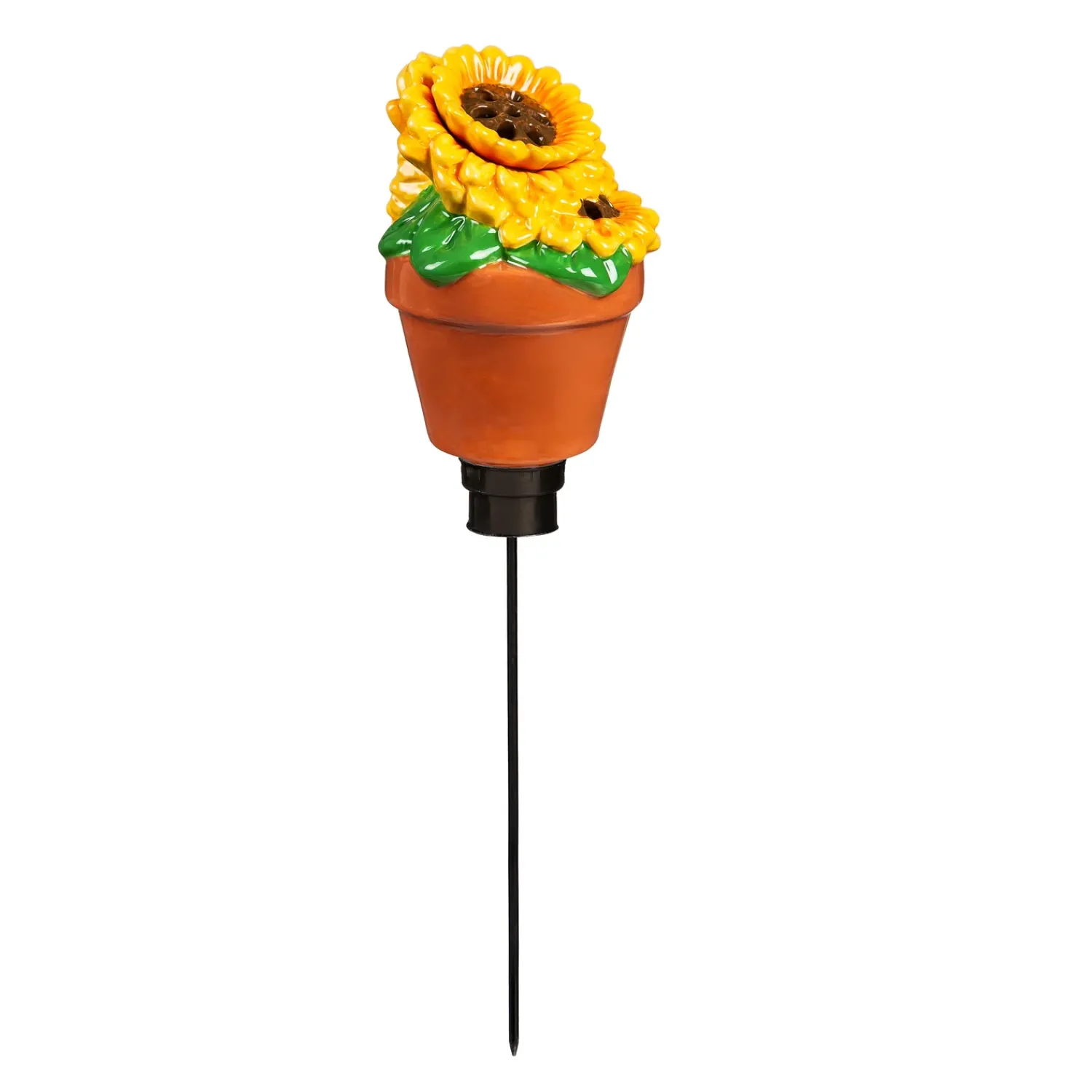 Plow & Hearth Eco-Friendly Pest Control>Whimsical Ceramic Fruit Fly/Gnat Trap with Watering Globe