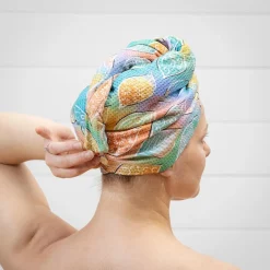 Plow & Hearth Bath Accessories>Whimsy Nature Quick Dry Hair Wrap