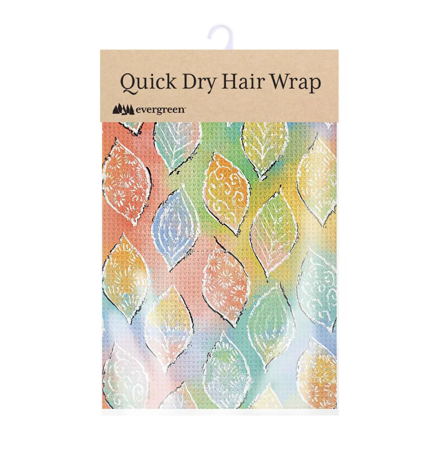 Plow & Hearth Bath Accessories>Whimsy Nature Quick Dry Hair Wrap