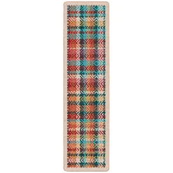 Plow & Hearth Runners|Hearth Rugs>Windowpane EnduraStran Rug, 2' x 8' Runner