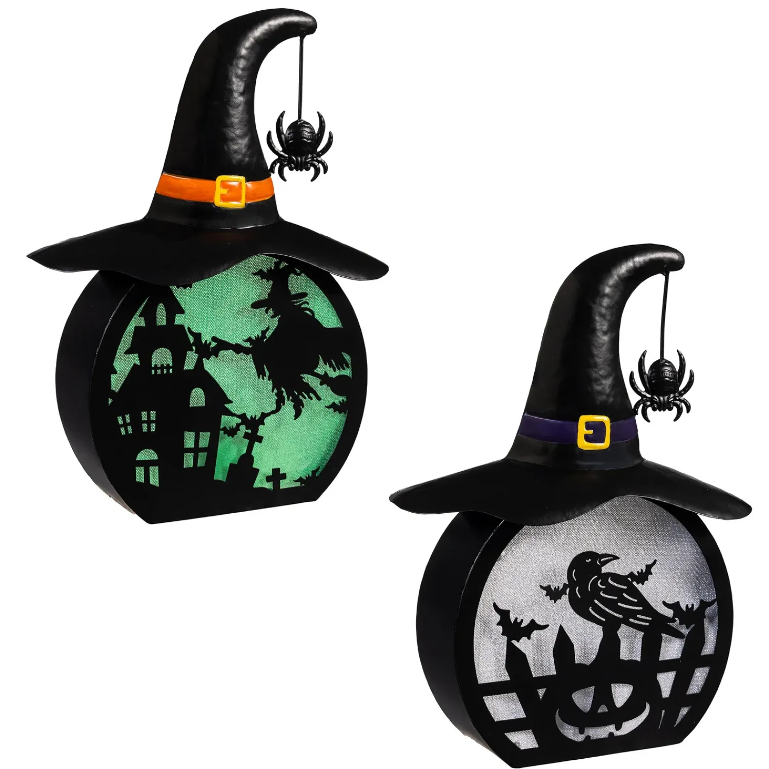 Plow & Hearth Garden Statues>Witchy Solar Statue, 12"H