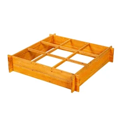 Plow & Hearth Garden Tools & Supplies>Wood Raised Garden Bed
