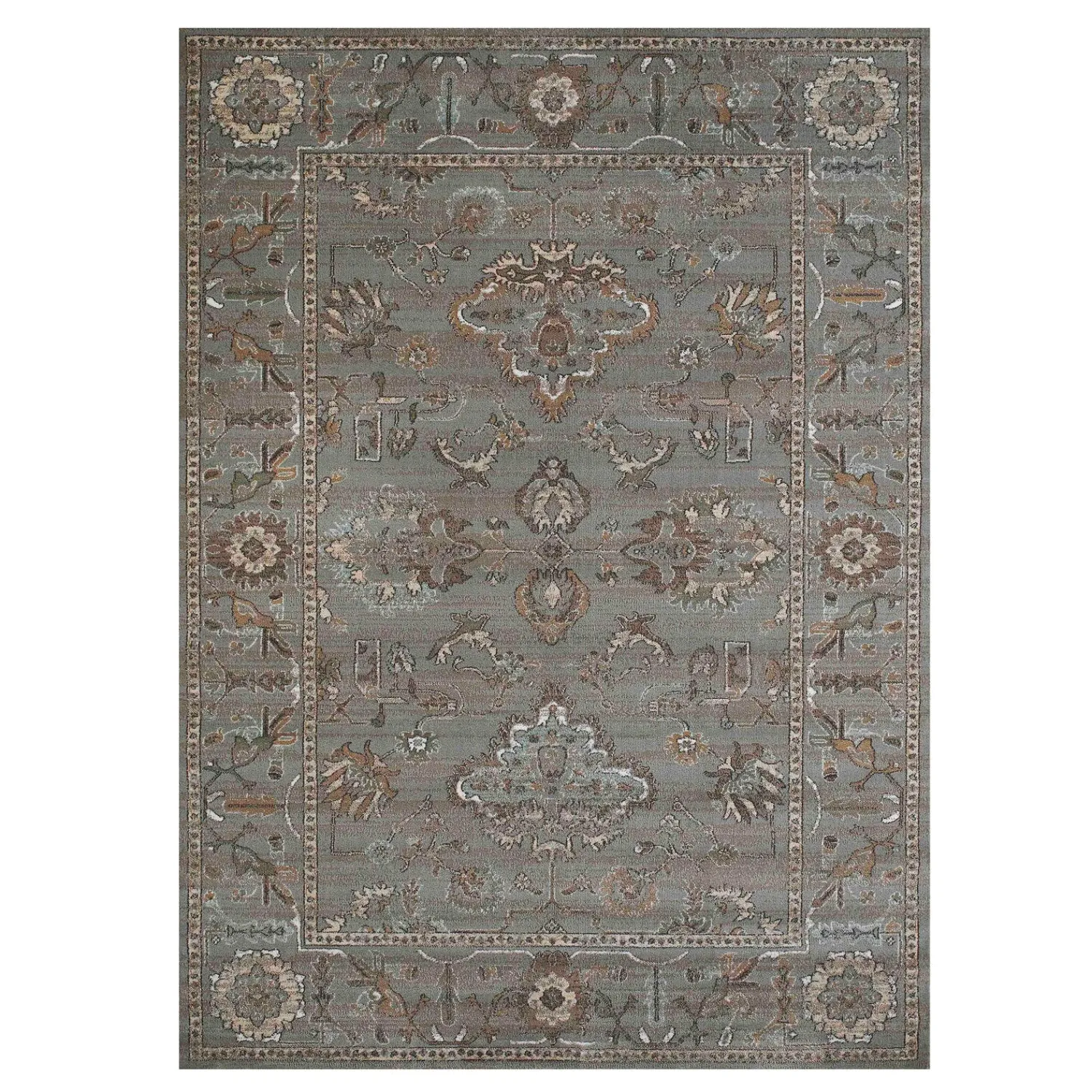Plow & Hearth Area Rugs>Woodberry Polypropylene Rug, 3'3"x 4'11"