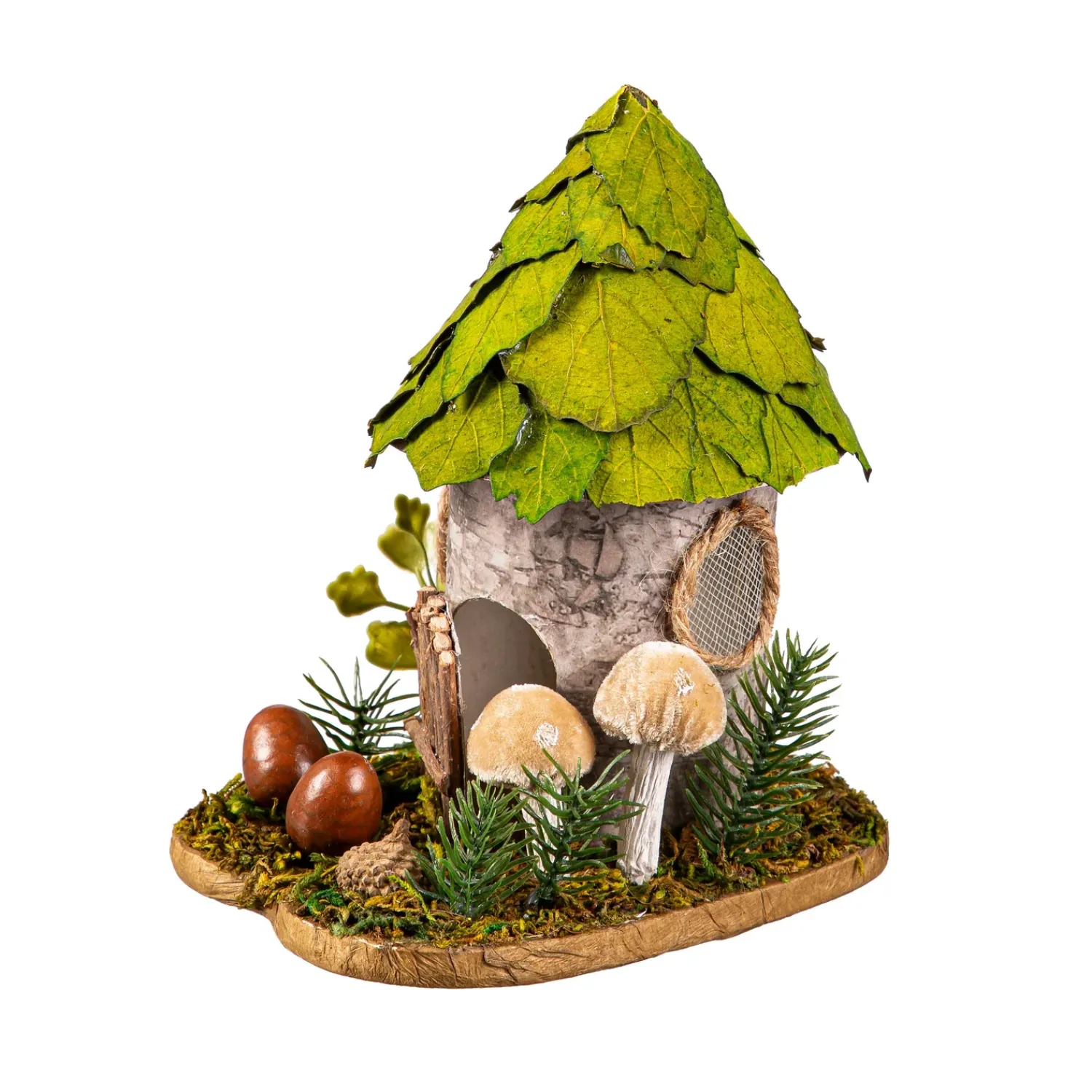 Plow & Hearth Decorative Accents>Woodland House 1, Set of 2