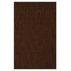 Plow & Hearth Hearth Rugs|Hearth Rugs>Wool Blend Dalton Rug, 2' x 3'6" Chocolate