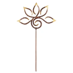 Plow & Hearth Garden Stakes>Zen Symbols Garden Stakes - Lotus