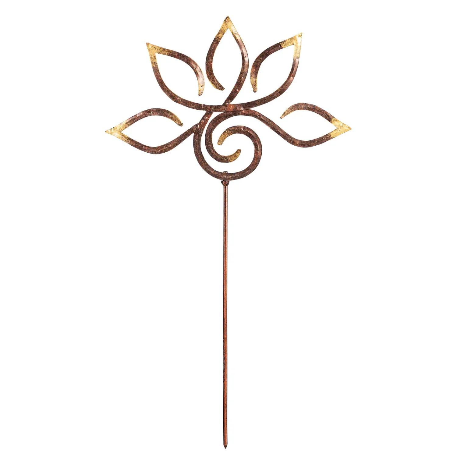 Plow & Hearth Garden Stakes>Zen Symbols Garden Stakes - Lotus